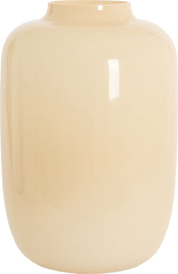 Light&living Vaas Ø34x50 cm KOBALA glas crème