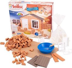 Teifoc® Bouwdoos - Strandhuis - 130 onderdelen - (2 modellen)