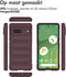 iMoshion Hoesje Geschikt voor Google Pixel 7 Hoesje Siliconen - iMoshion EasyGrip Backcover - Aubergine