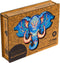 UNIDRAGON Houten Puzzel Voor Volwassenen Dier - Eeuwige Olifant - 194 stukjes - Medium 34x26 cm