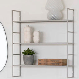 Wandrek Beja - 48x17x55 cm - grijs staal