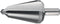 RUKO 101003 - Lepelboor 16 - 30.5 mm HSS - 3 vlakken schacht (1 stuk)