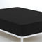 Verstelbaar onderlaken Alexandra House Living Zwart 135/140 x 190/200 cm
