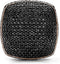 TI SENTO Ring 1929BR - Zilveren dames ring - Zwarte zirkonia - Maat 58