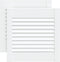 vidaXL - Kastdeuren - met - lamellen - 2 - st - 39,5x39,4 - cm - grenenhout - wit