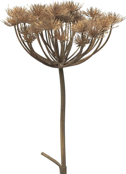 Heracleum grey/brown 98 cm kunstbloem