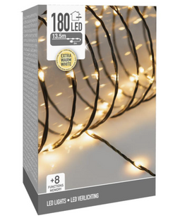 LED Kerstverlichting - 180 LED - Extra Warm Wit - Soft Wire - 14 x 9 x 6 cm