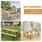 Coast - 178 cm biertafel met 2 banken - opvouwbaar - 3-delige set