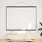 vidaXL - Projectiescherm - wandhangend - 90 - inch - 4:3