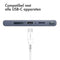 imoshion Kabel - USB C naar USB A Kabel - 0,25 meter - USB-C Oplader Kabel - Geschikt voor o.a. Apple iPhone 15/16 en Samsung - Wit