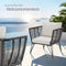 tectake® Sundo - Tuin Loungefauteuils - 2-delige set - Rope-Design