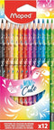Maped - Kleurpotlood maped mini cute set á 12 kleuren