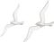 vidaXL - Muurbevestigde - Reiger - 2-Pack - Zilver - Aluminium