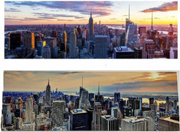 Schilderij DKD Home Decor New York (120 x 2,5 x 40 cm) (2 Stuks)