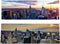 Schilderij DKD Home Decor New York (120 x 2,5 x 40 cm) (2 Stuks)