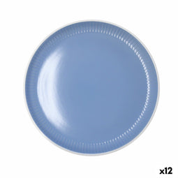 Bidasoa Moana - Eetbord - Keramisch Ø 26 cm - Blauw (12 stuks)