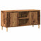 vidaXL - Tv-meubel - 102x35x50 - cm - bewerkt - hout - oud - houtkleurig