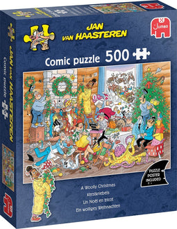 Jumbo - JvH Kerstkriebels - Puzzel 500 stukjes - Multicolor