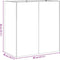 vidaXL - Plantenbak - 80x40x80 - cm - koudgewalst - staal - antracietkleurig
