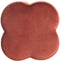 Light & Living Poef Nalani - Bordeaux - 38x38x45cm - Modern