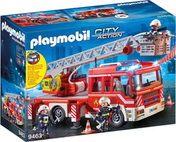 PLAYMOBIL City Action - Brandweer ladderwagen met licht en geluid - 39 x 13 x 17 cm