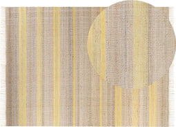 TALPUR - Vloerkleed - Beige/Geel - 160 x 230 cm - Jute