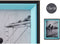 Fotolijsten Zwart Blauw Kristal Hout MDF (3 x 20 x 15 cm)