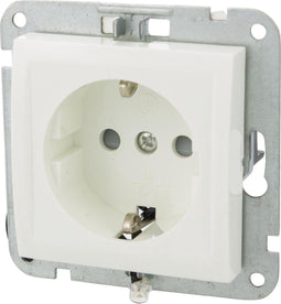 Q-Link Riva - Inbouw contactdoos - LED met kinderbeveiliging - polarwit