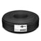 RG59 75 Ohm coaxkabel op rol voor binnen - 6,2mm / zwart - 100 meter