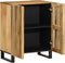 vidaXL - Dressoir - 60x34x75 - cm - massief - ruw - mangohout