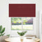 vidaXL - Plissé - rolgordijn - 120x150cm - stofbreedte - 119,4cm - bordeauxrood
