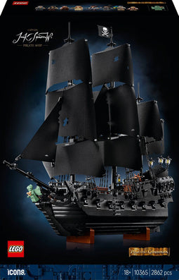 LEGO® Icons - Piratenschip van Kapitein Jack Sparrow - 2862 onderdelen