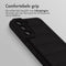 imoshion Hoesje - Geschikt voor Samsung Galaxy S22 - EasyGrip Backcover - Zwart