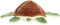 Eco Nation - Pluchen Knuffel - Mini - Schildpad - Gemaakt van gerecyclede plastic flessen - 13 cm