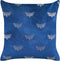 YUZURI - Sierkussen set van 2 - Marineblauw - 45 x 45 cm - Fluweel