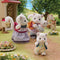 Sylvanian Families 5814 - Familie sneeuwluipaard - 4 fluweelzachte figuren (4 stuks)