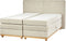 DYNASTY - Boxspringbed - Beige - 180 x 200 cm - Polyester