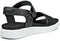 ECCO SOFT SANDAL W - Platte sandalen - Eenvoudig ontwerp - Zwart