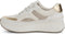 Marco Tozzi 23733 - Dames Sneaker - Uitneembaar voetbed - Wit/Goud