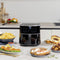 Princess 182238 - Digitale Airfryer 4L - Digital Touchscreen - 8 Automatische Programma's - Zwart