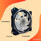 RGB Fan PC fan Set van 4 - Case Fan 120x120mm 6-pin High Airflow - Computer behuizing ventilator fan Earkings met Controller en Afstandsbediening