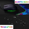 RGB-gamingmuismat XXL 900 x 400 mm XL 800 x 300 mm Grote muismat 13 LED-lichteffecten Glad antislip oppervlak Computer PC en laptop Muismat Wereldkaart