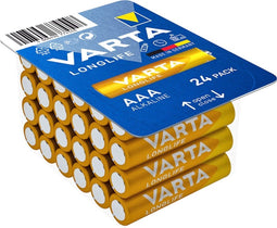Varta BV-LL 24 AAA - Alkaline batterijen - 10 jaar stroomopslag (24 stuks)