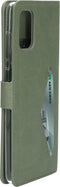 Mobiparts Galaxy A71 (2020) - Wallet Case - RFID bescherming - Groen