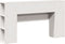 vidaXL - Hoofdbord - met - opbergruimte - 140 - cm - massief - grenenhout - wit