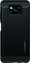 Spigen Poco X3 NFC - Rugged Armor - Schokabsorberend - Zwart