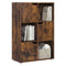 Woltu Wandrek Set van 4 - Ovale Zwevende Wandplanken - Wit MDF - 39,6 / 34,5 / 29,5 / 24,5 cm (set van 4)