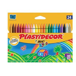 BIC Kids Plastidecor Etui van 24 Stuks