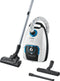 Bosch BGL8SIL6 - Slede stofzuiger - HEPA 13 filter - Wit/blauw/zwart