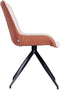 Feel Furniture - Eetkamerstoel - Fynn - Cognac-licht bruin